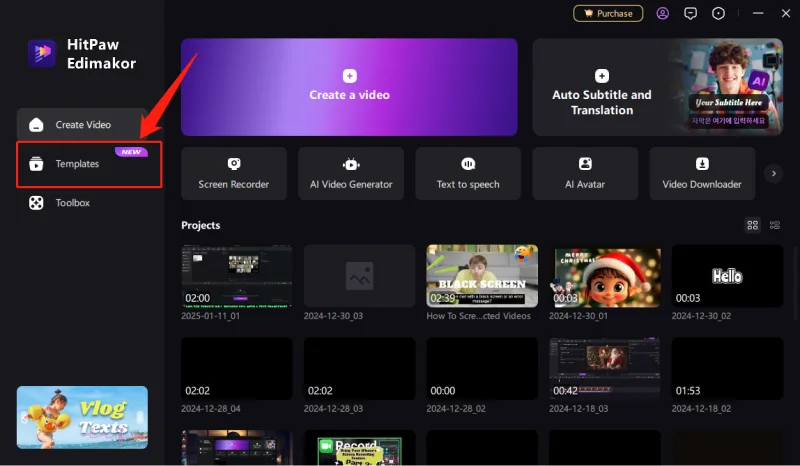 video sildeshow Step 1