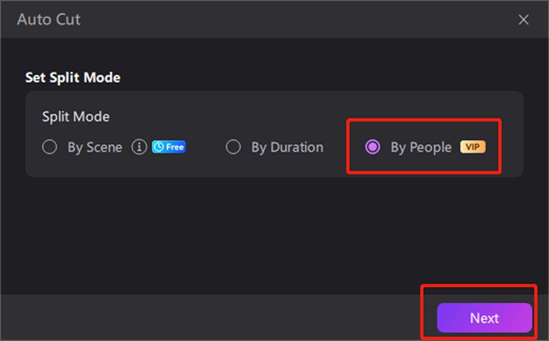 Use ai smart video cut