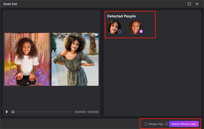 Use ai smart video cut