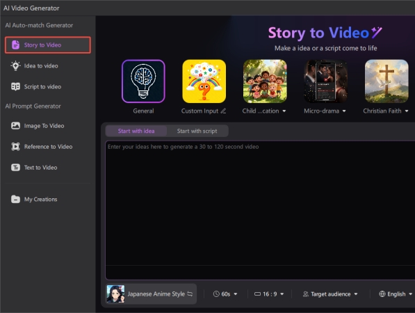 hitpaw edimakor story to video