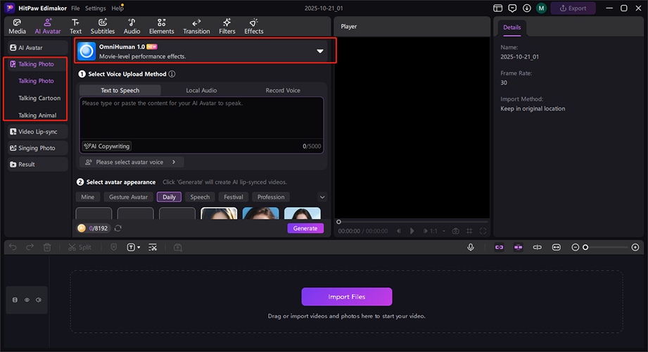 avatar ai talking photo