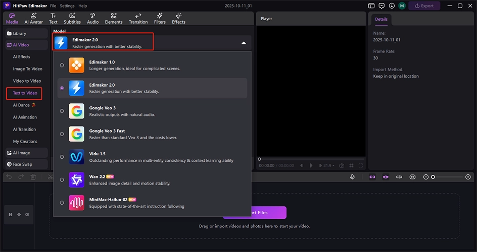 choose ai video maker
