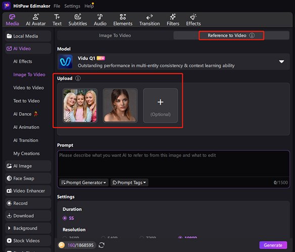 edimakor image to video -reference