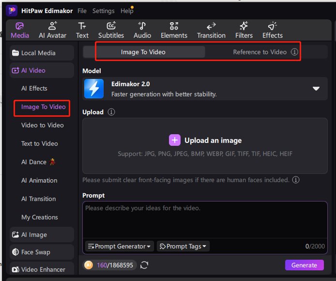 edimakor image to video