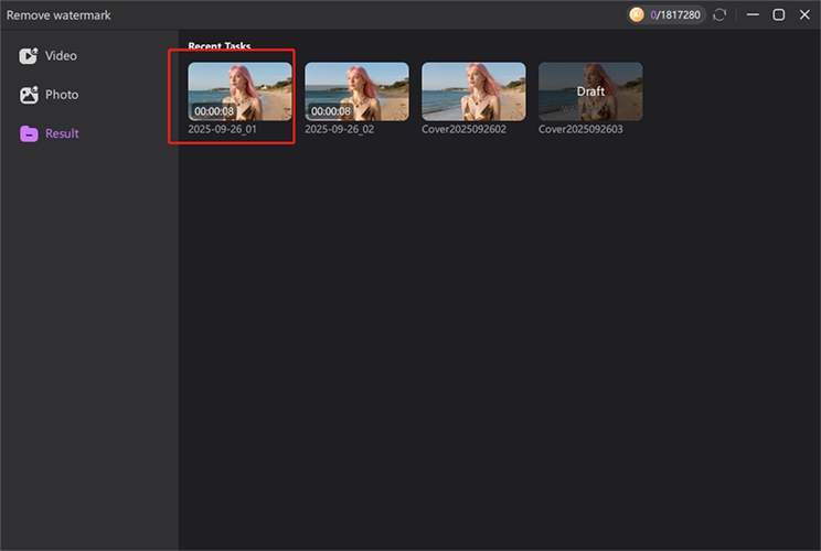 Preview the Result