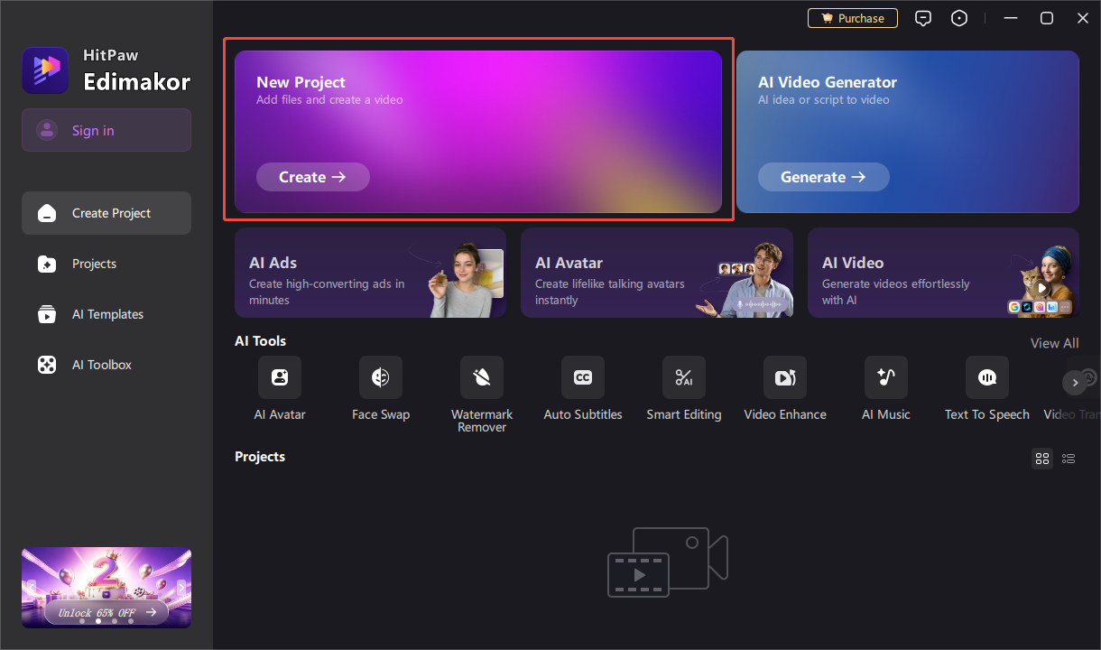 open video editor