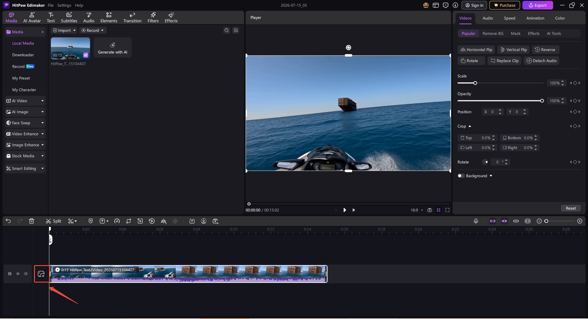 set video thumbnail
