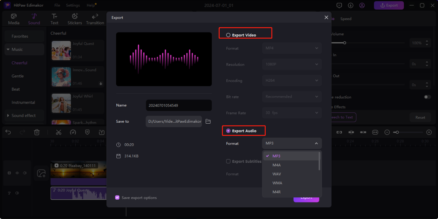 guía de audio 3