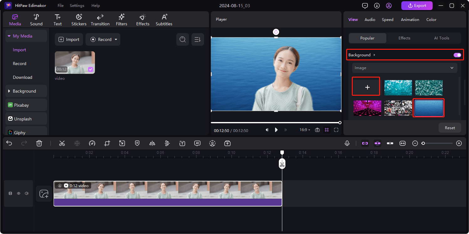 remove video background guide 3