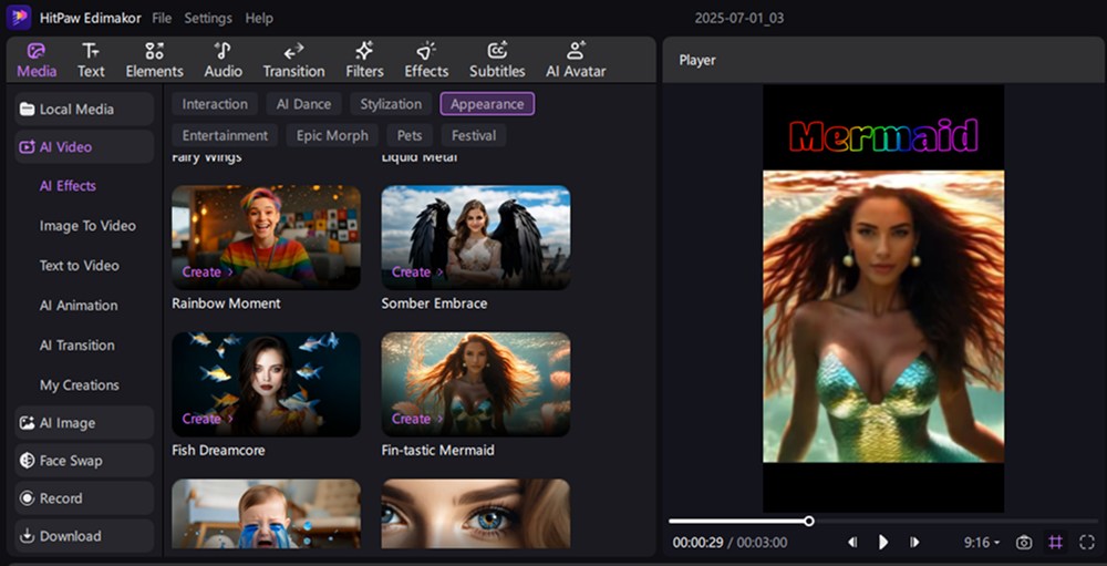 tiktok video maker Step 2