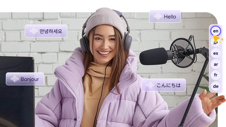 Convert Text to Voice and Support Over 50 Languages