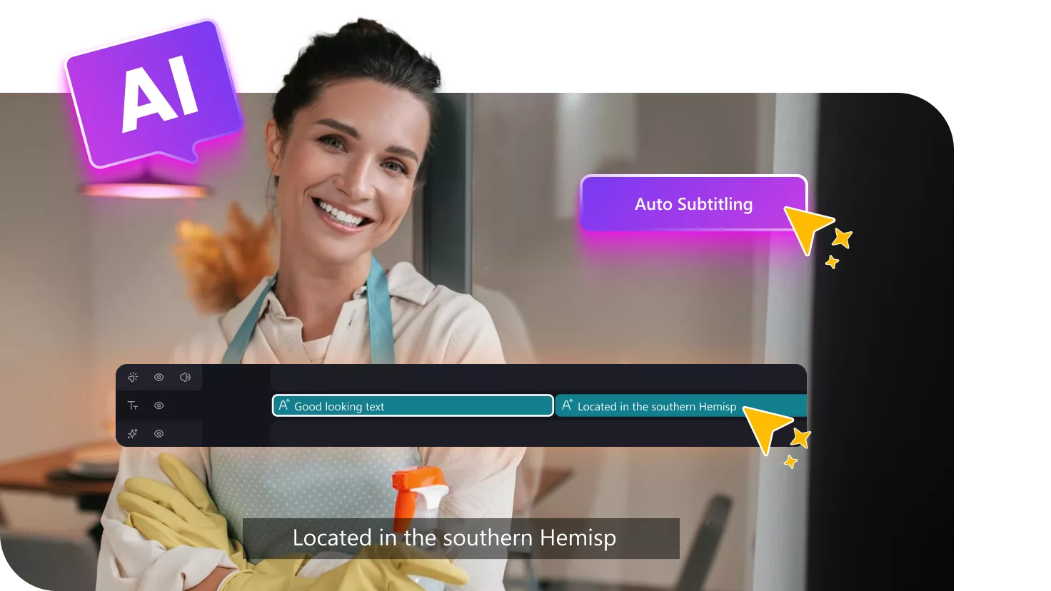 Automatically Add Subtitles for Your Promo Videos