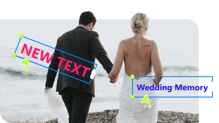 Add Text to Wedding Videos